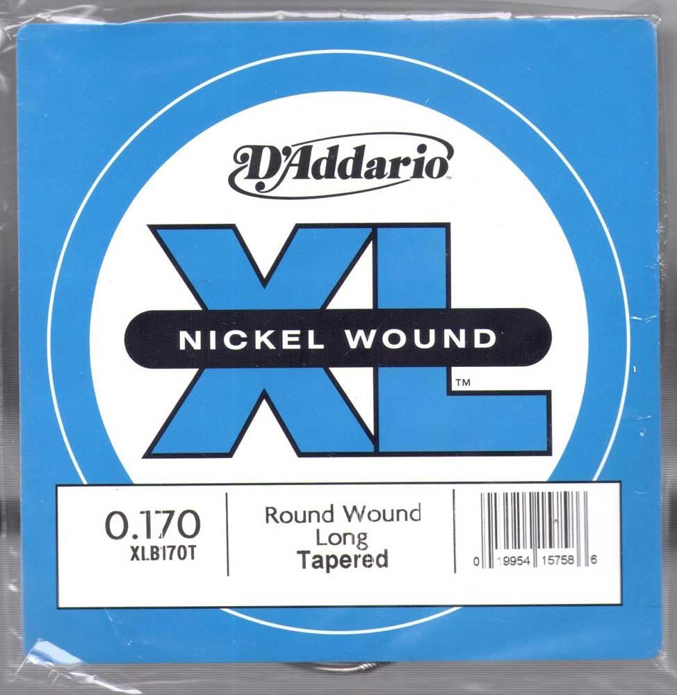 Thumbnail 6 de D’Addario XLB165T Nickel Wound Bass-Einzelsaite, Long Scale (165 Gauge) – tapered