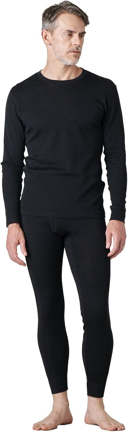 Detalle 2 de LAPASA M31 Ensemble thermique homme laine mérinos 100%