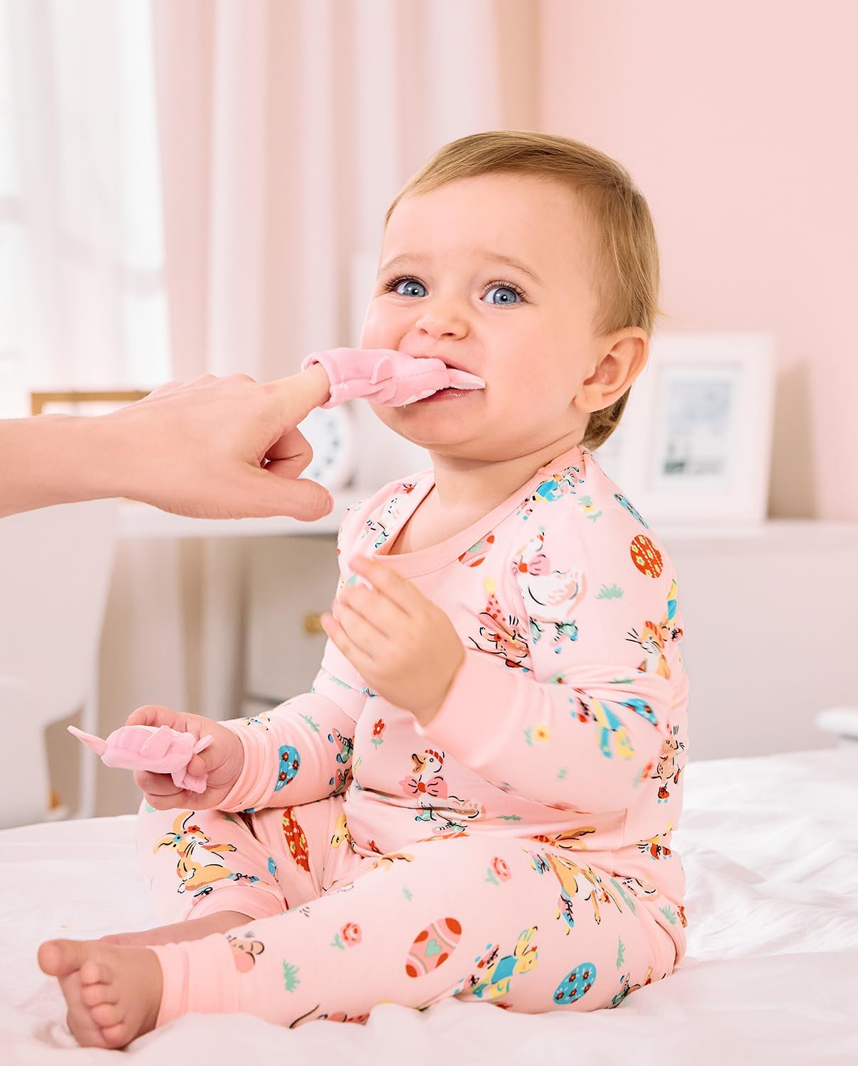 Thumbnail 6 de babee Reshinee Bamboo Viscose Toddler Pajamas, Long-Sleeve Unicorn Mermaid 2-Piece