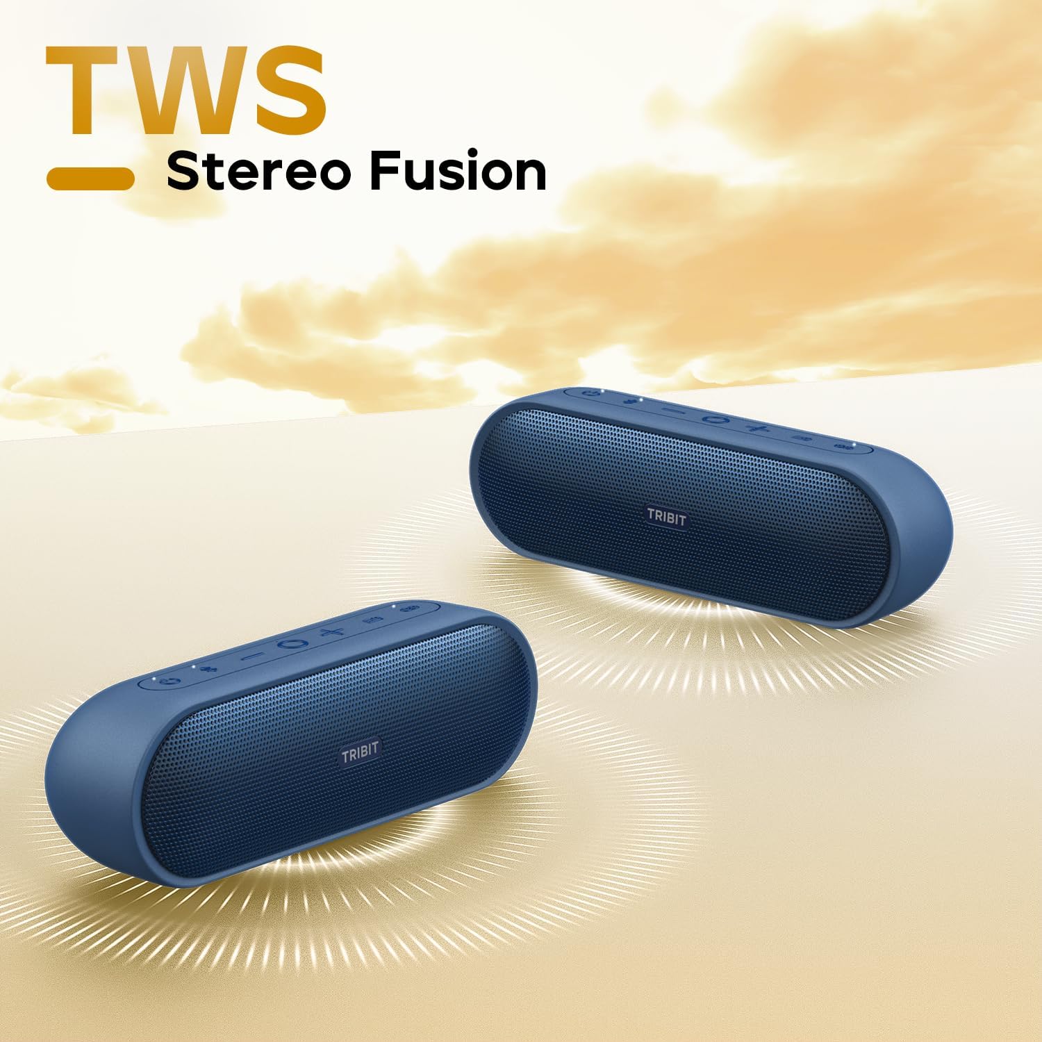 Thumbnail 3 de Tribit XSound Plus 2 Tragbarer Bluetooth-Lautsprecher – 30 W, IPX7, 24h Spielzeit, XBass, Bluetooth 5.3