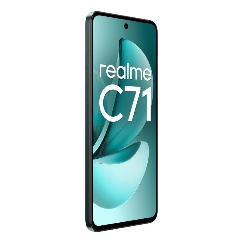 Detalle de Realme C71 4G 6GB/128GB 6,67 pulgadas Verde: autonomía y fluidez para el día a día
