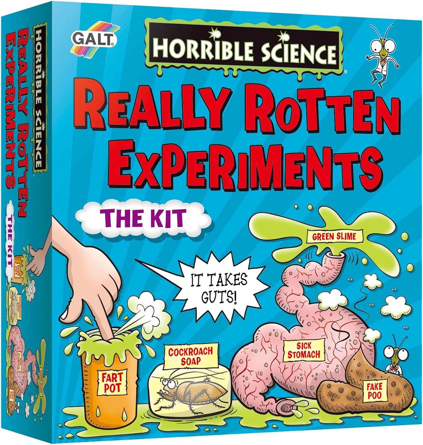 Detalle 2 de GALT Explosive Experiments – Horrible Science Kit with 8 Fun Experiments