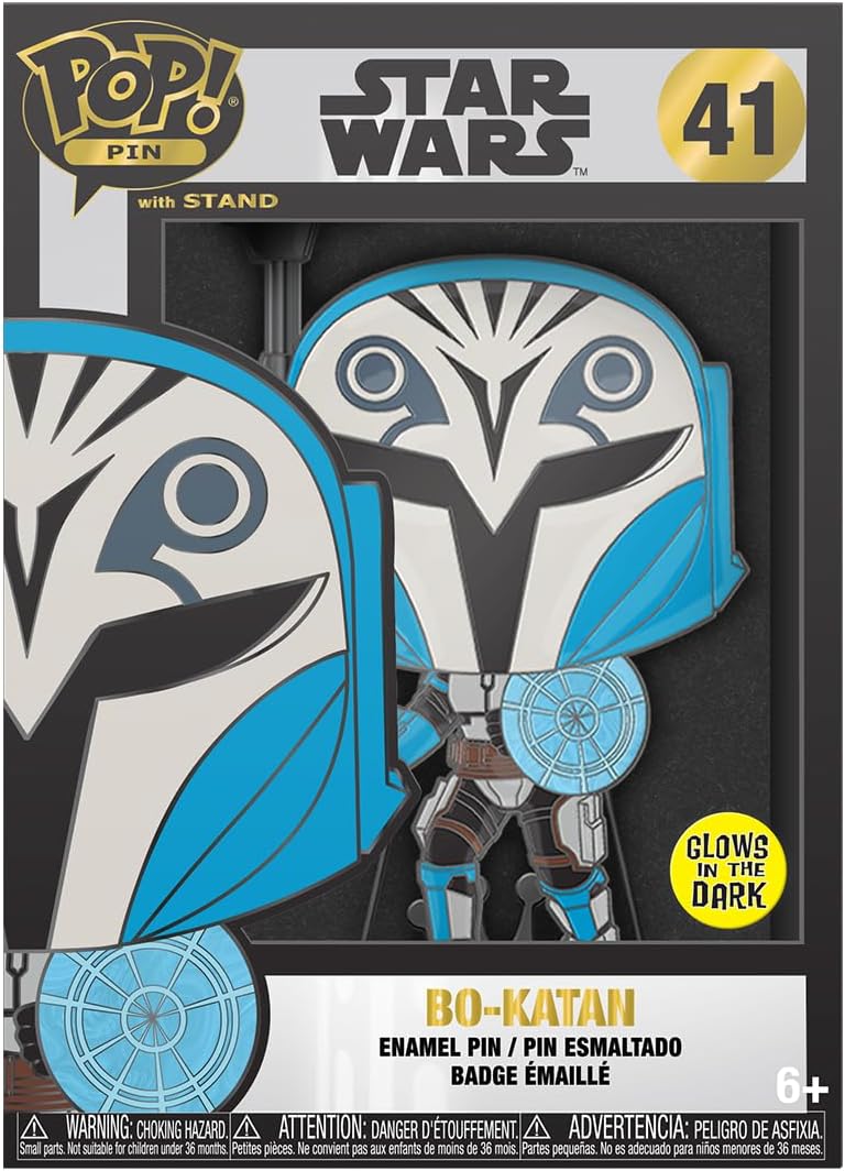 Funko Large Enamel Pin Star Wars : The Clone Wars – broche émaillée BO-KATAN
