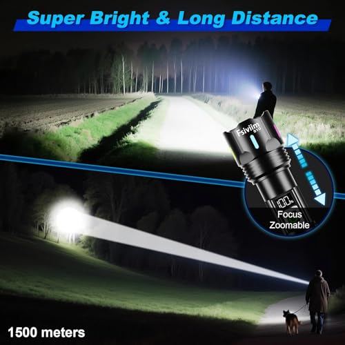 Detalle 2 de Fsiviim 1000000 Lumen Rechargeable Torch: A pragmatic look at this super bright, versatile light