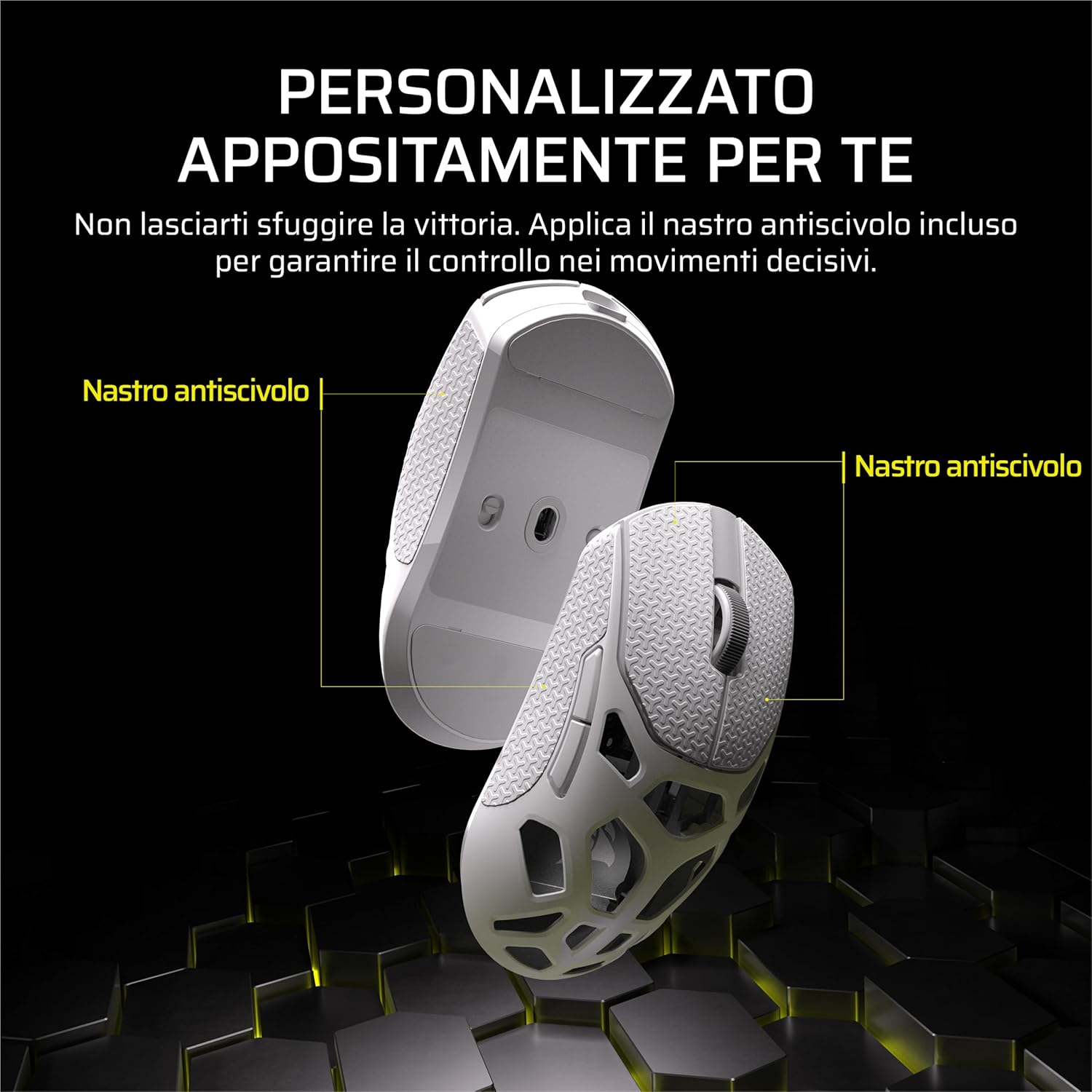 Thumbnail 6 de Corsair SABRE v2 PRO MG Wireless Mouse da gioco bianco con sensore MARKSMAN S fino a 33.000 DPI e 8.000 Hz