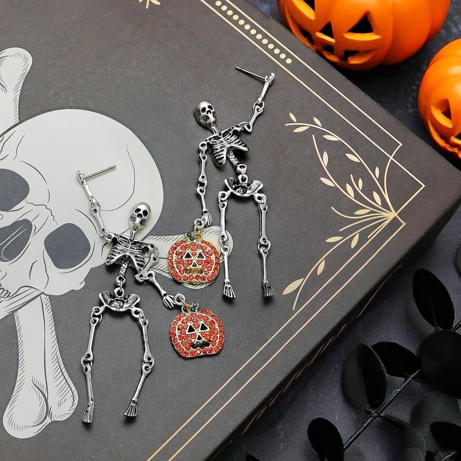 Detalle 2 de RechicGu Halloween Earrings in Zinc Alloy