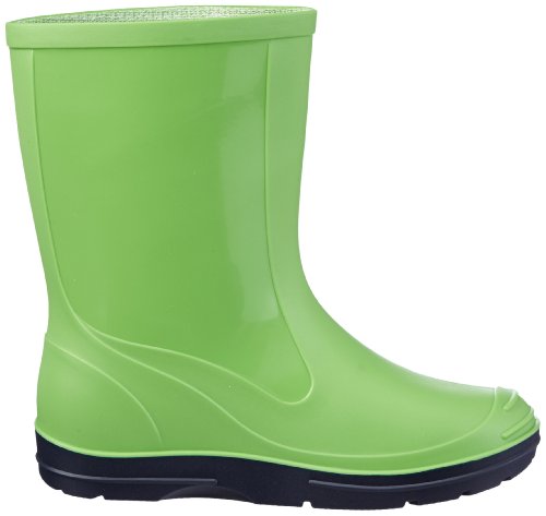 Detalle de Beck Unisex Kinder Basic 486 Gummistiefel – Grün, Größe 22 EU, ohne Verschluss