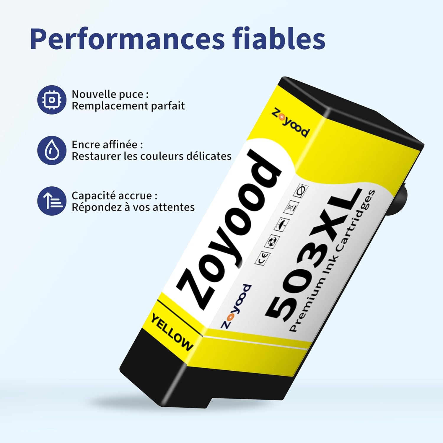 Thumbnail 3 de Zoyood 503XL multipack compatible pour Epson (lot de 12) — Noir + Cyan + Magenta + Jaune