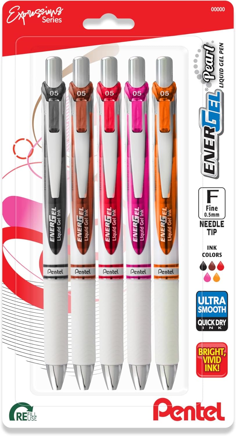 Thumbnail 6 de Pentel Gel Pens, 0.5 mm Needle Tip