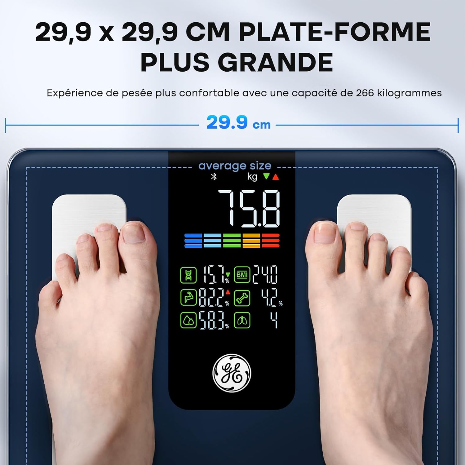 Thumbnail 2 de GE Connectée Balance 200 kg ⚖