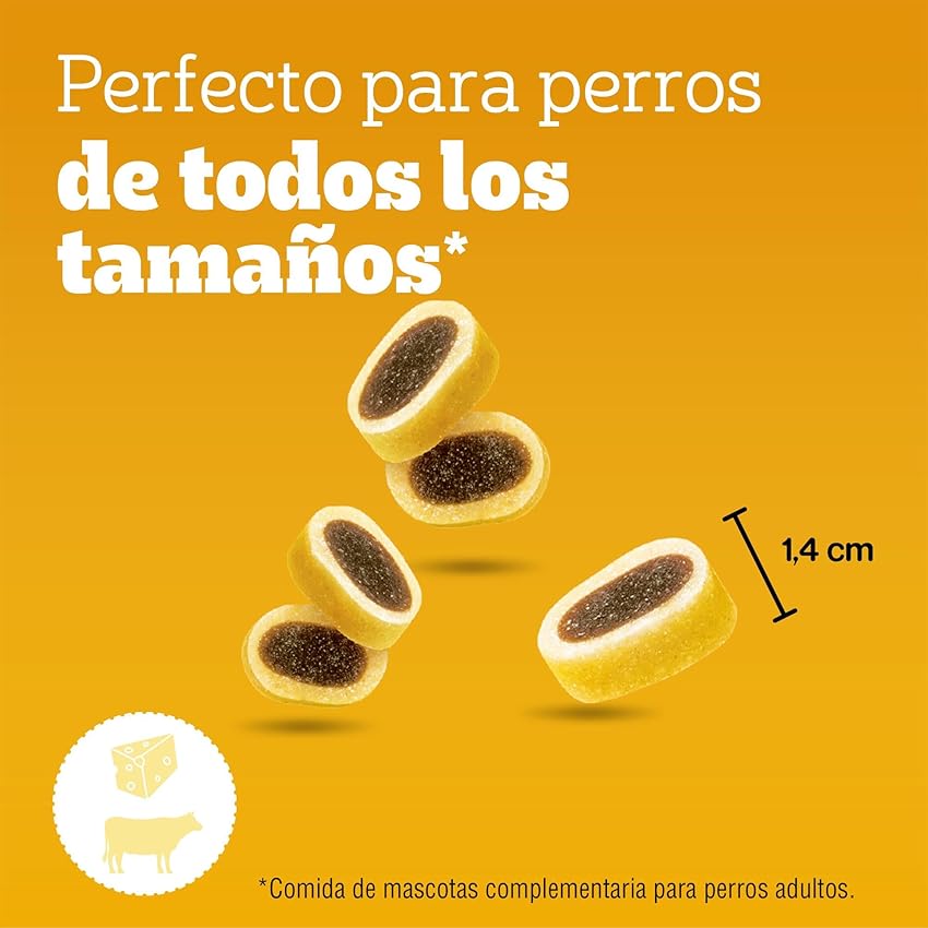 Detalle 1 de Pedigree Tasty Mini Snacks 6 x 140 g para perros