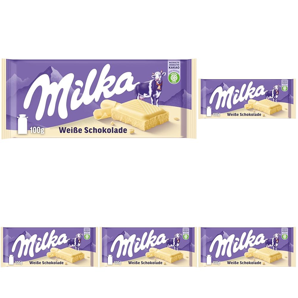 Thumbnail 4 de Milka Weiße Schokolade 24×90 g 🍫