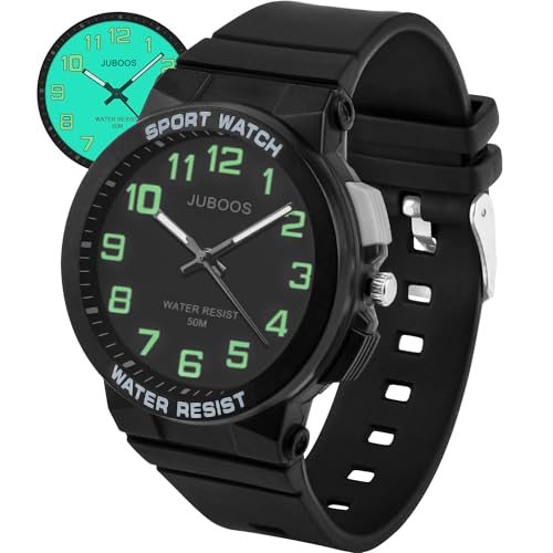 Thumbnail 6 de Juboos Montres Enfants Analogique Quartz Étanche – Cadre rond lumineux et 50 m