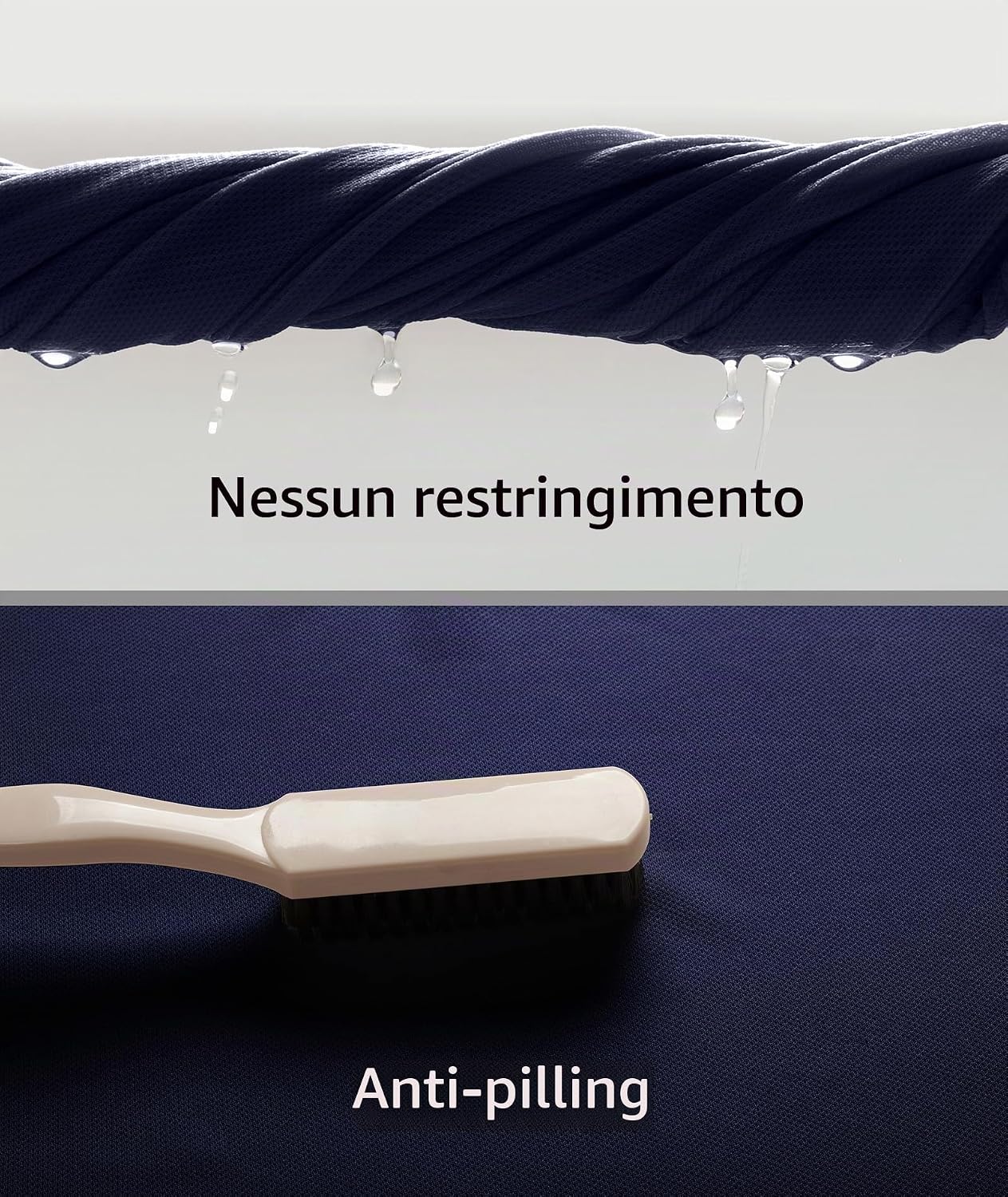 Detalle de SwissWell Polo Uomo Manica Corta: asciugatura rapida e comfort traspirante per sport e tempo libero