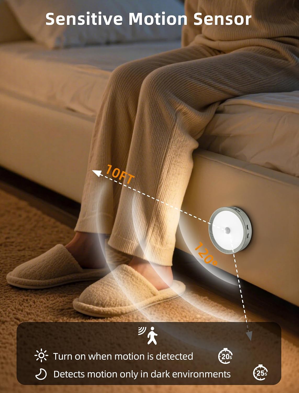 Thumbnail 4 de Besttour LED Puck Lights 10-Pack