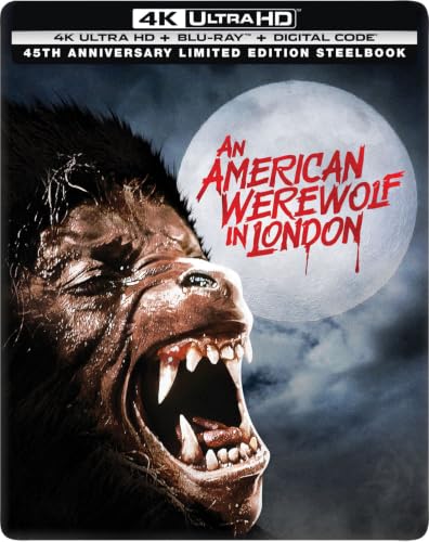 Thumbnail 1 de An American Werewolf in London: 45th Anniversary Limited Edition Steelbook (4K Ultra HD + Blu-ray + Digital)