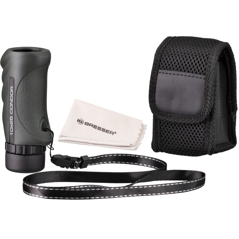 Detalle 2 de Bresser Condor 10x25mm monocular para observación sencilla