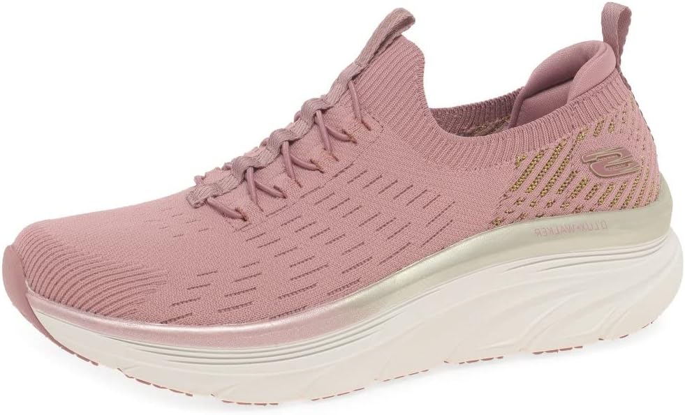 Thumbnail 4 de Skechers D'lux Walker Let It Glow Damen Sneaker – Alltagstaugliche Leichtigkeit mit Stretch-Strick