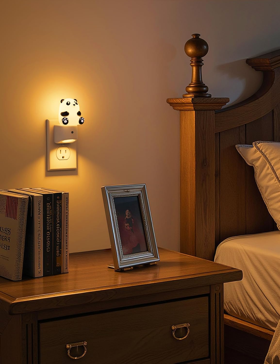 Detalle 2 de L LOHAS LED GY15809OWUS 3D Owl Plug-In Night Light with RGB Modes