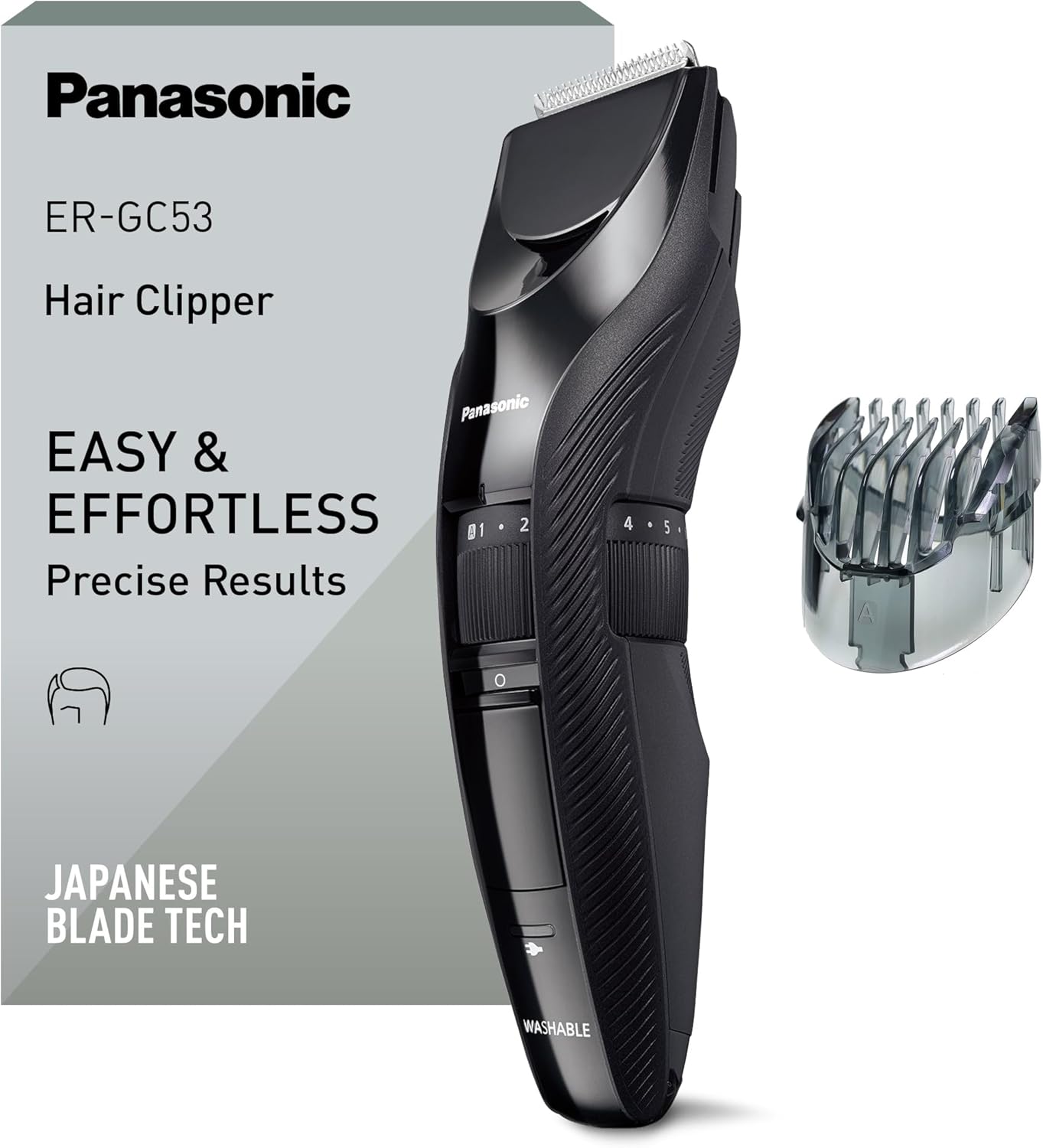 Detalle de Panasonic ER-GC53K503 Haarschneider 19 Längen