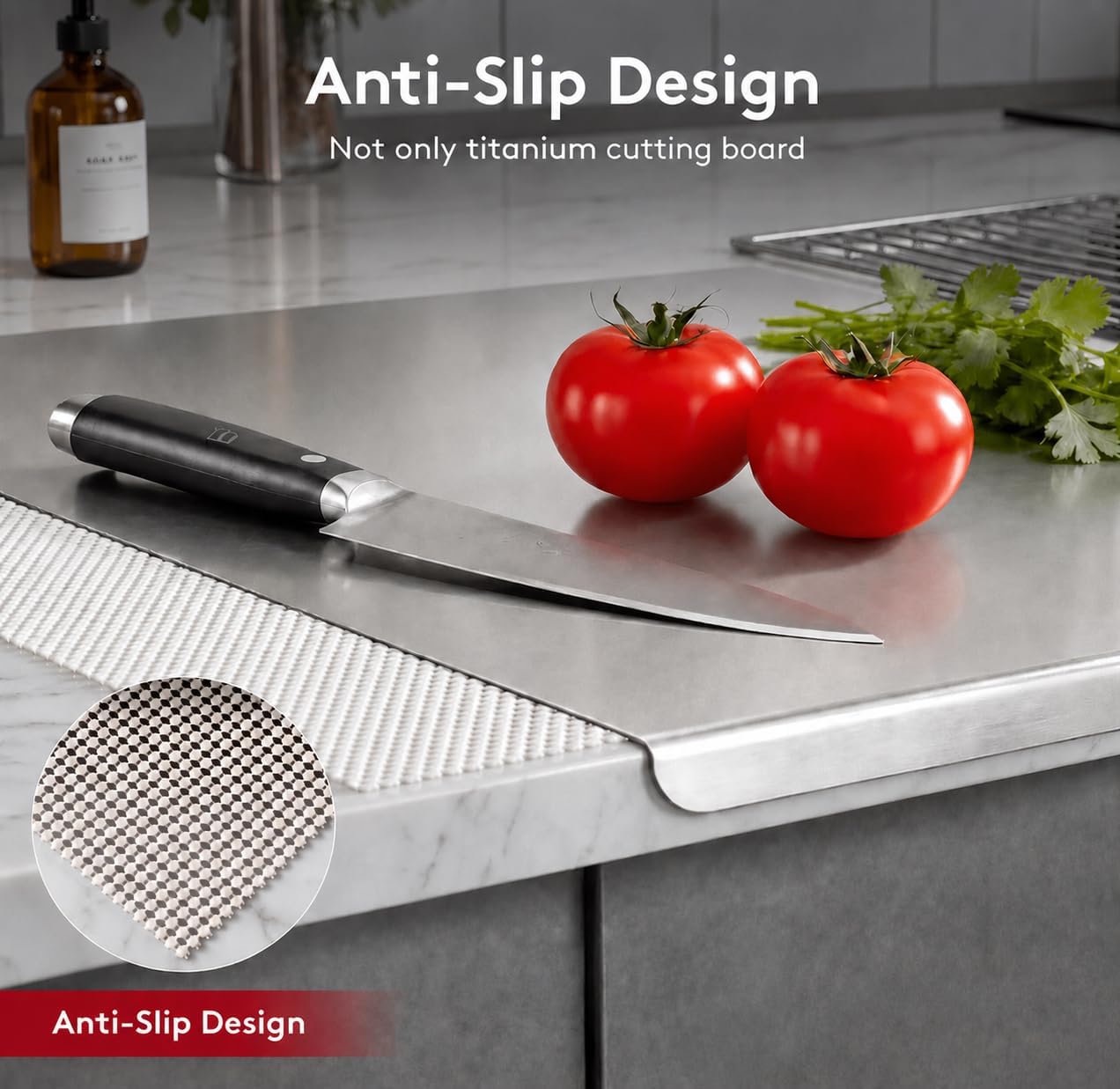 Detalle de Titanium Cutting Board, 15.7 x 11.8 in