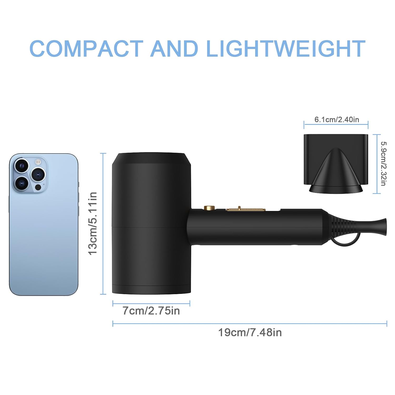 Thumbnail 4 de Slopehill Professional Ionic Hair Dryer 1800W ๐โ