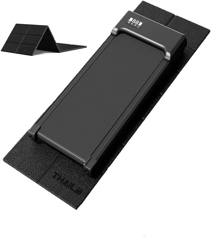 Detalle de THAILE MAT-80-1 Treadmill Mat, Waterproof PVC, Double-Sided Non-Slip