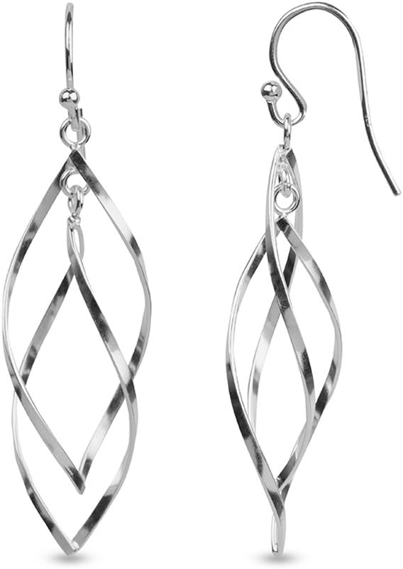 Thumbnail 2 de LeCalla Sterling Silberschmuck Tropfenohrring 40 mm