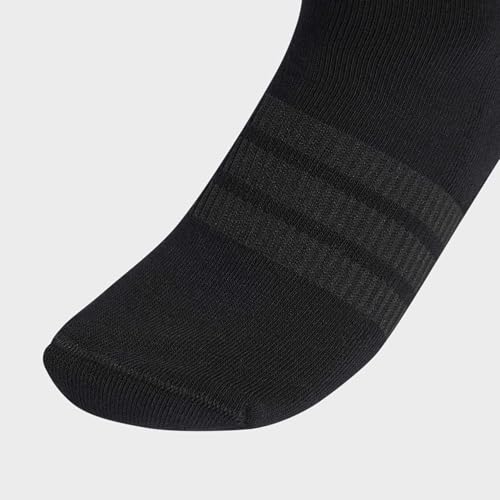 Thumbnail 3 de adidas Pack de 3 calcetines crew con amortiguación Cushion Sportswear (gris medio) 45-48