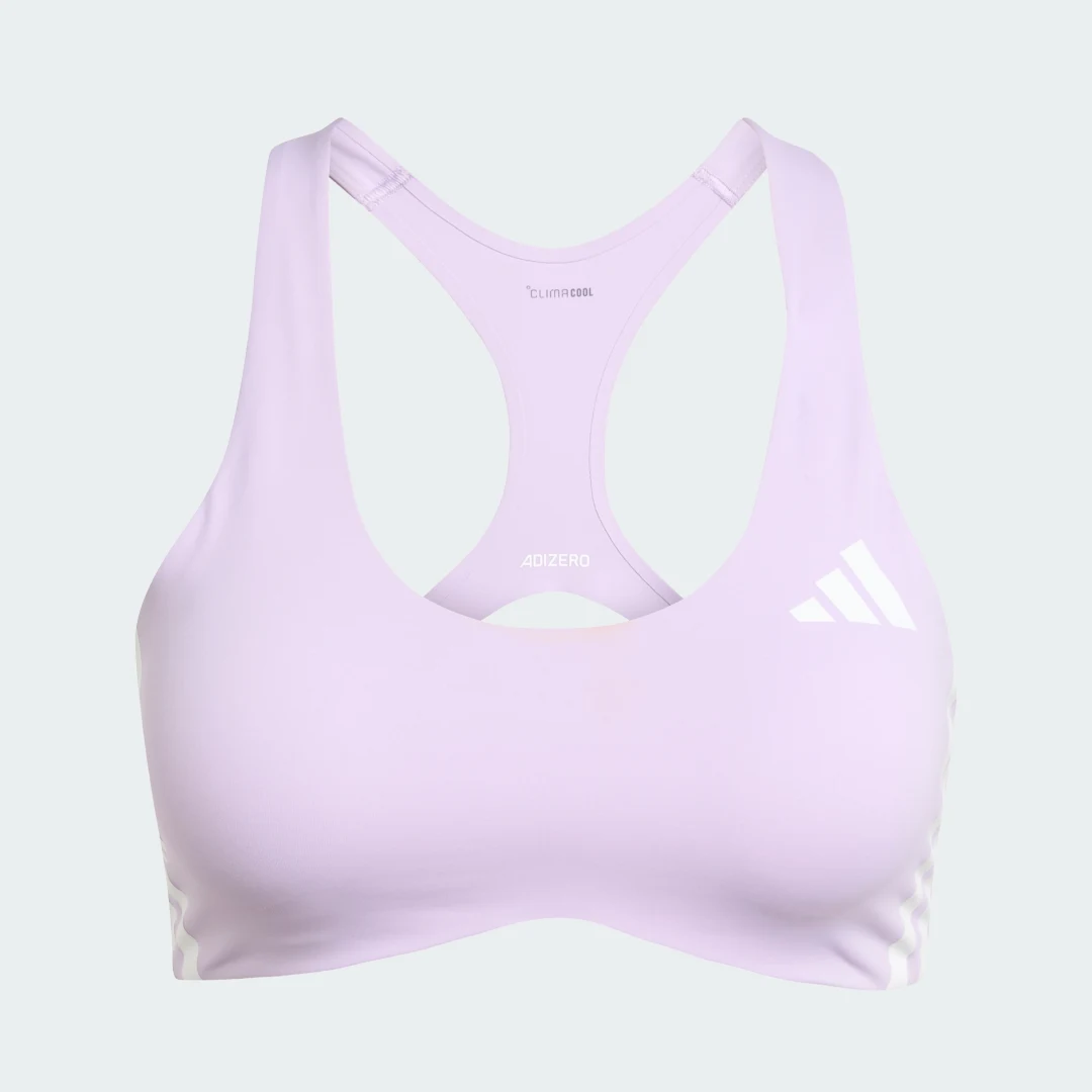 Thumbnail 3 de Sujetador Adizero Run Medium Support de Adidas – tono Violeta