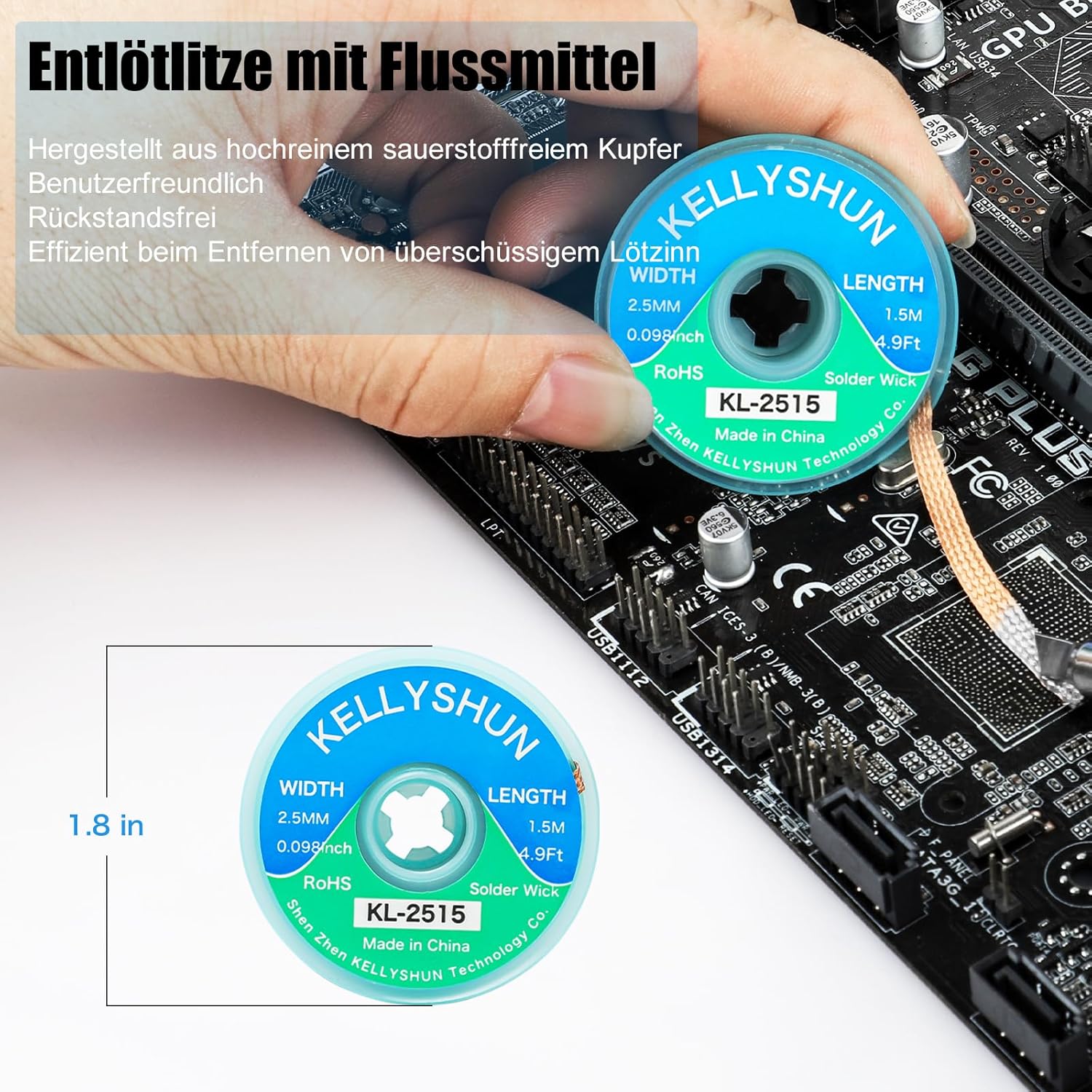 Thumbnail 2 de KELLYSHUN KL-558 Flussmittel 10 ml 📷