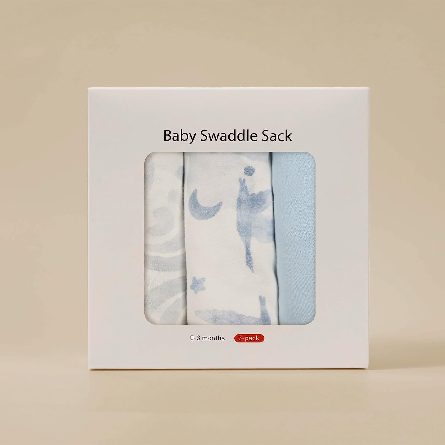Thumbnail 2 de Soarwg Kids 3er Set Baby Pucktücher atmungsaktiv & verstellbar mit Kranich-Motiv (Oeko-TEX)