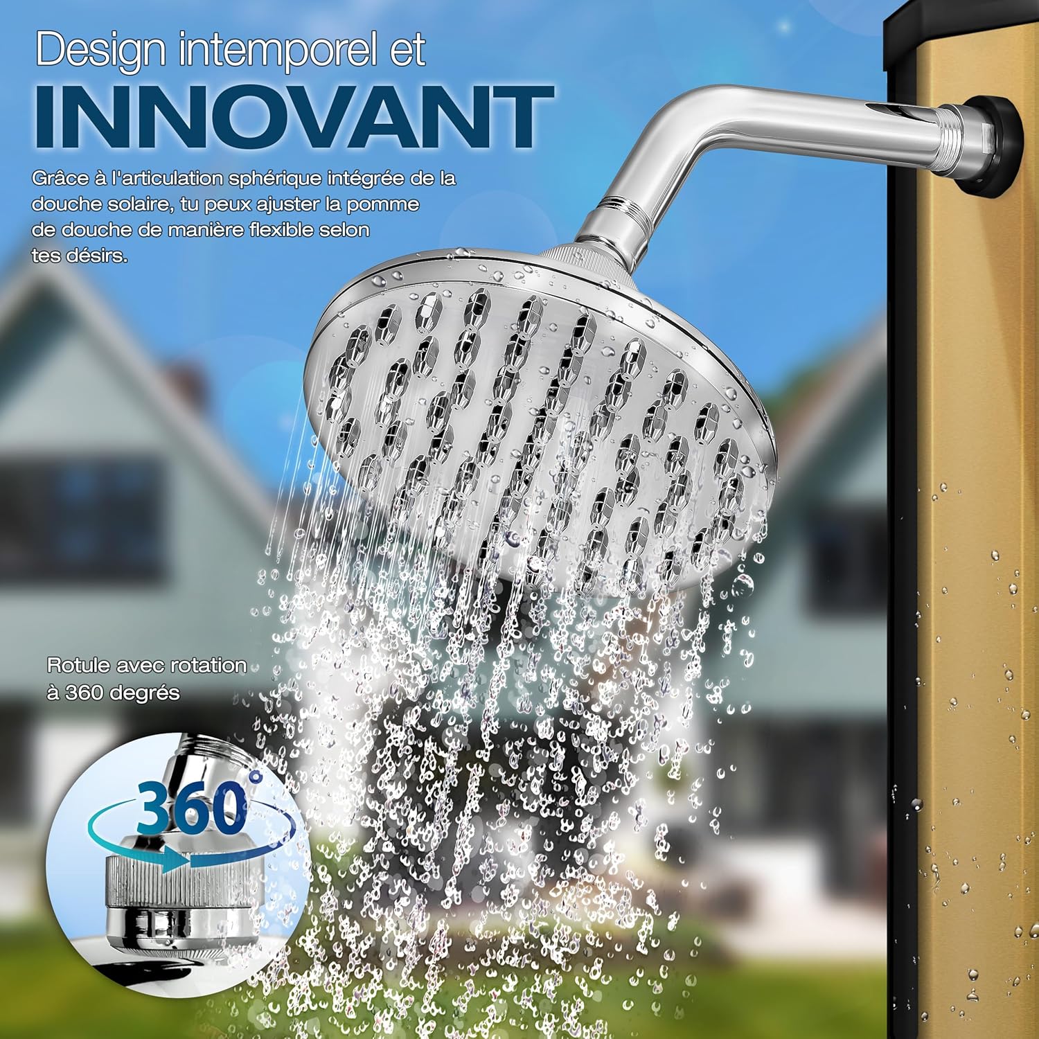 Thumbnail 4 de tillvex Douche solaire 35 litres