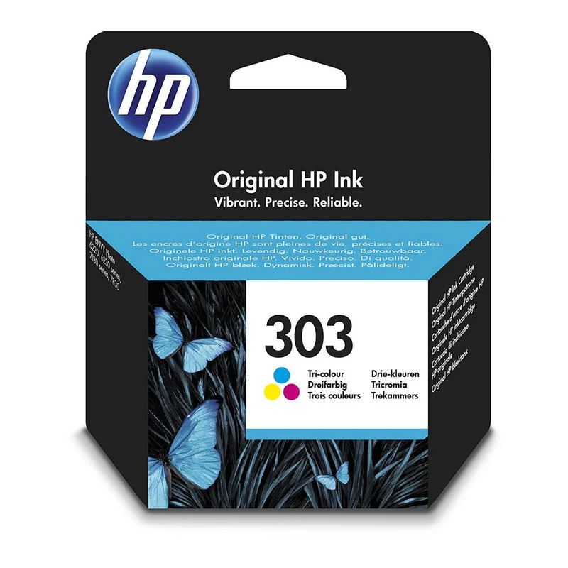 Detalle de HP cartucho de tinta tricolor 303