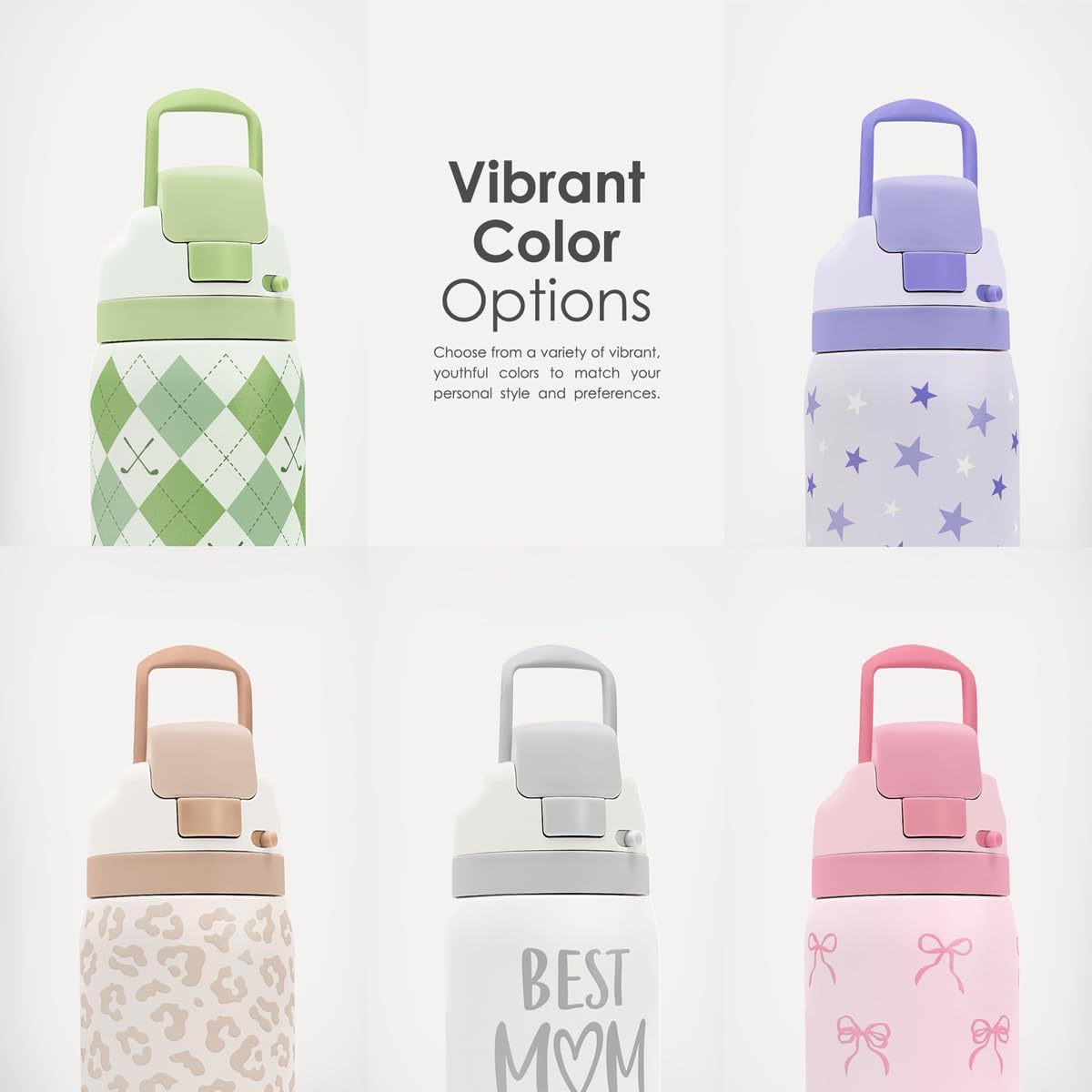 Thumbnail 4 de Teacher Insulated Stainless Steel Water Bottle with Straw (32oz) – A Practical Gift for Anyone on the Go