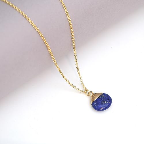 Thumbnail 5 de Gempires Lapis Lazuli Teardrop Pendant Necklace by GEMPIRES NATURE’S TREASURE