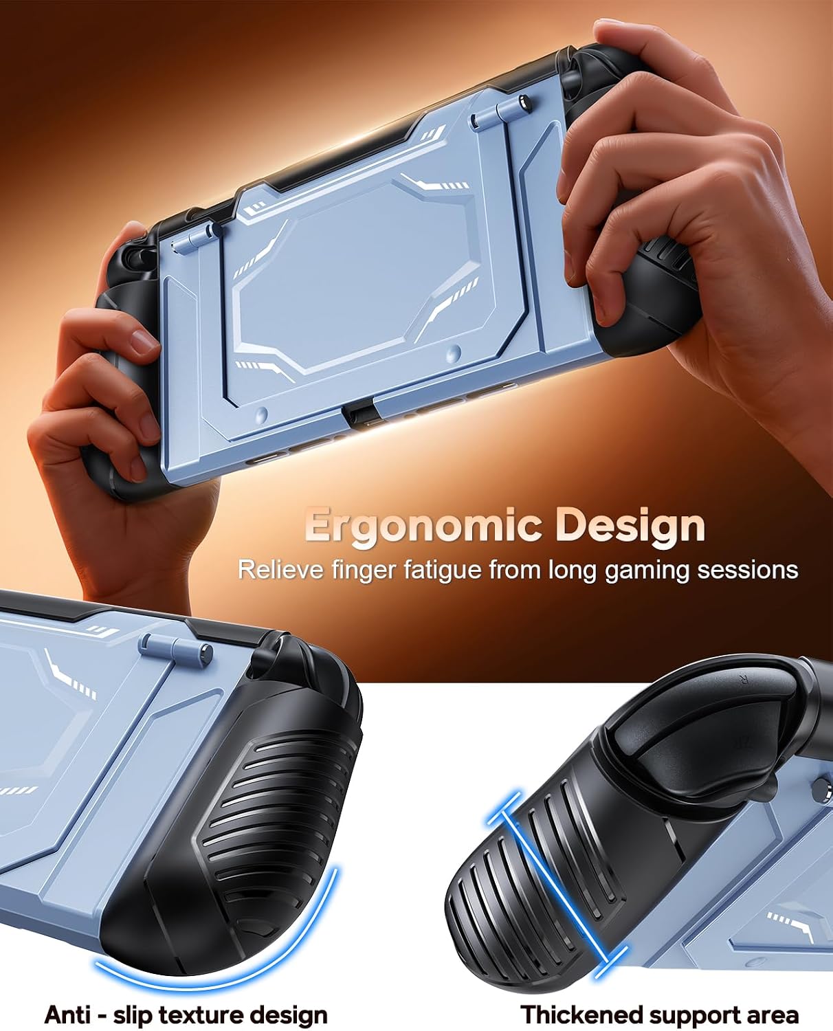 Thumbnail 6 de FYOUNG Dockable Case for Nintendo Switch 2 (2025): Military-Grade Protection with Removable Joy-Con Covers