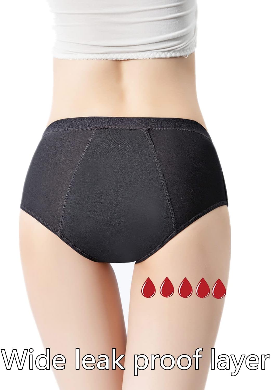 Thumbnail 6 de ZVZK Period Underwear, 30 mL Heavy Flow Absorbency, Four-Layer Design