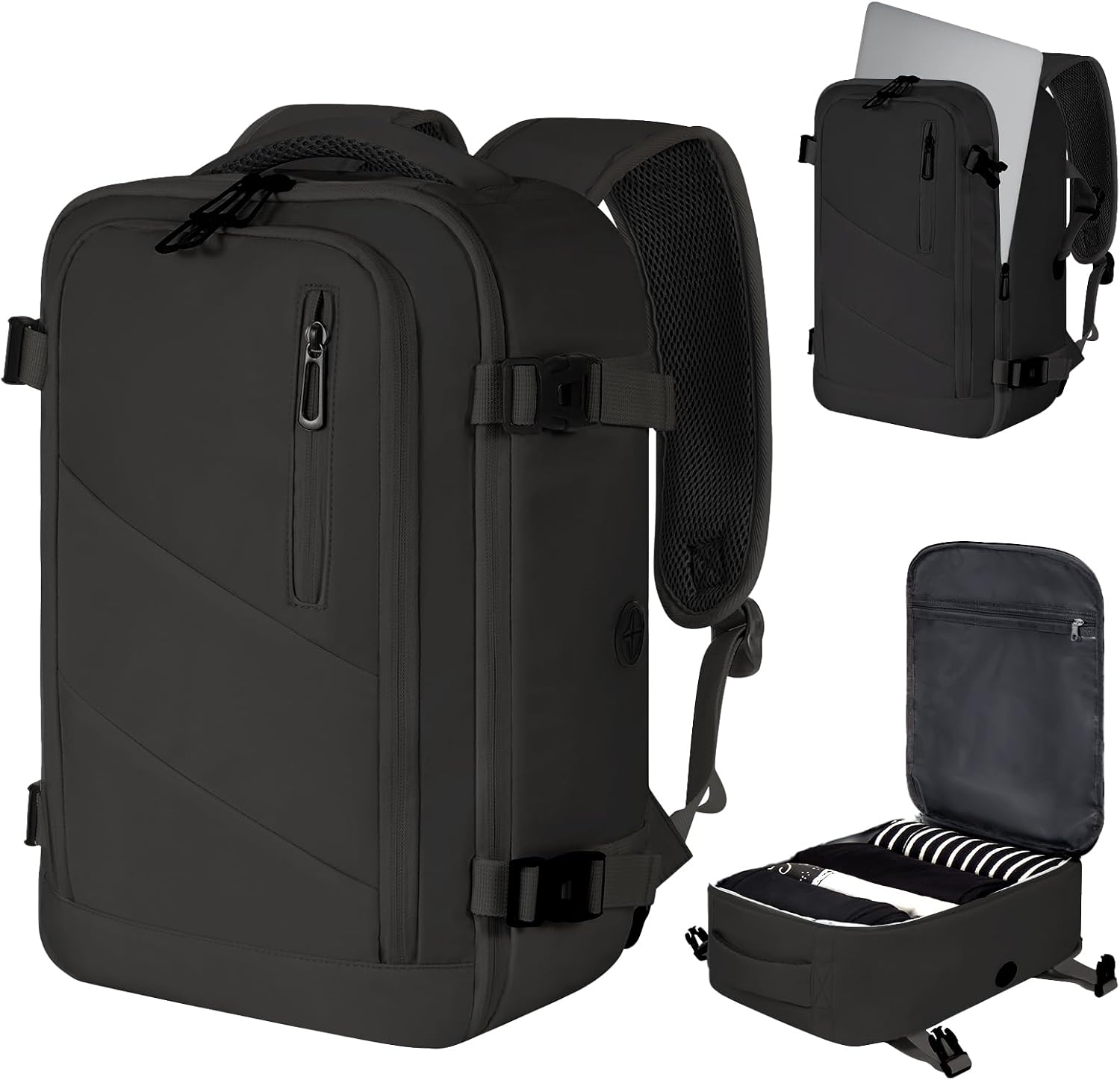 Detalle de Zaino da viaggio Ryanair – zaino bagaglio a mano 40 × 20 × 25 cm, pratico e compatibile con EasyJet e altre compagnie