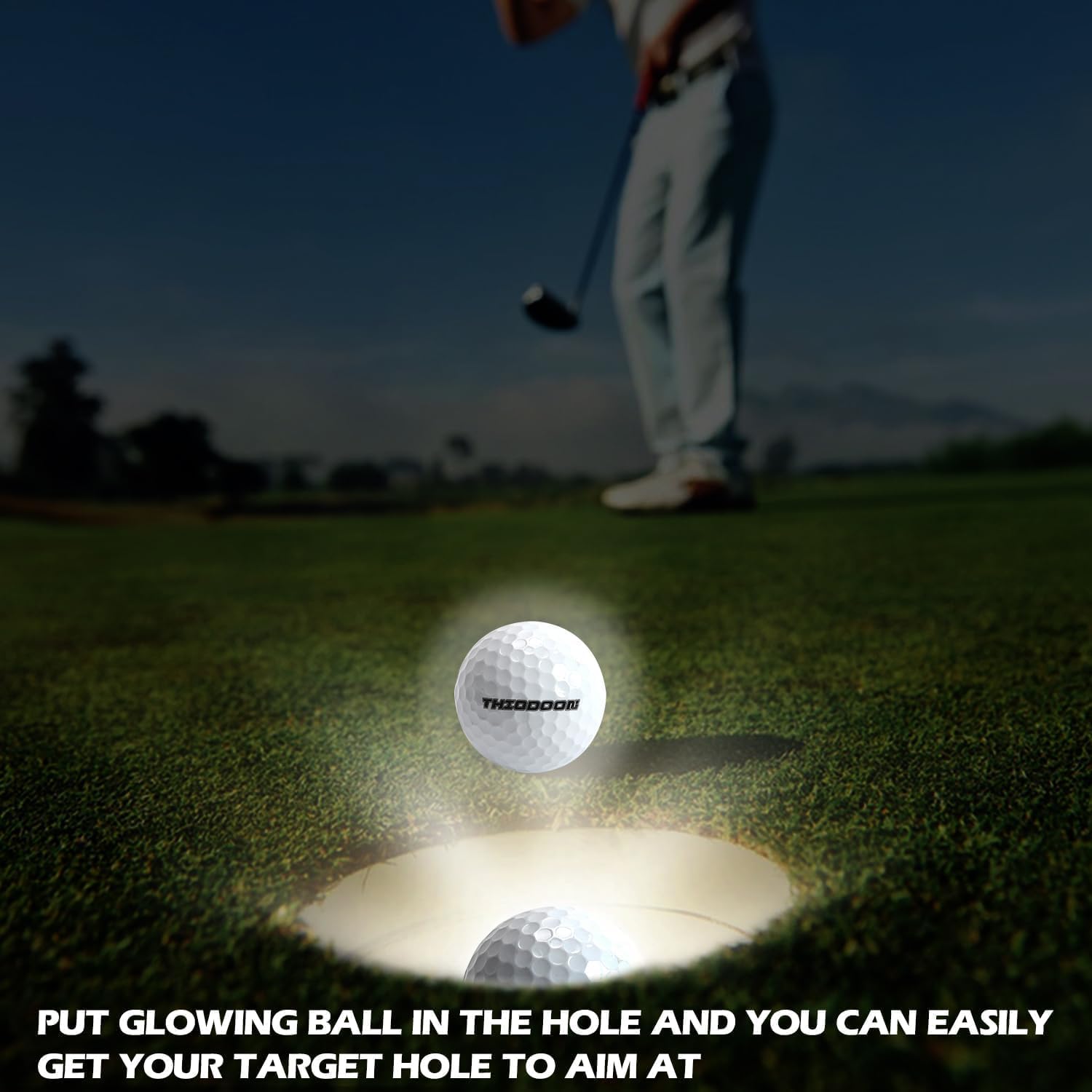 Thumbnail 5 de THIODOON 1 LED Golf Balls, 6 Colors for Night Golf