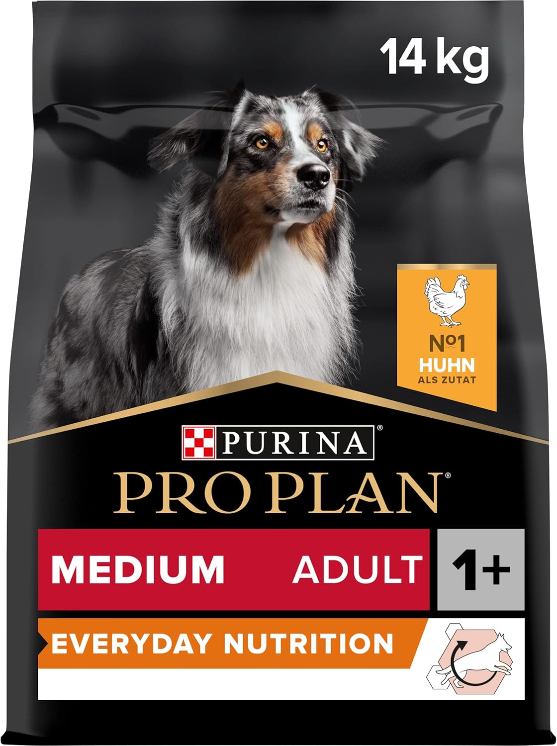 Pro Plan Medium Adult Sensitive Skin Hundefutter trocken – 14 kg