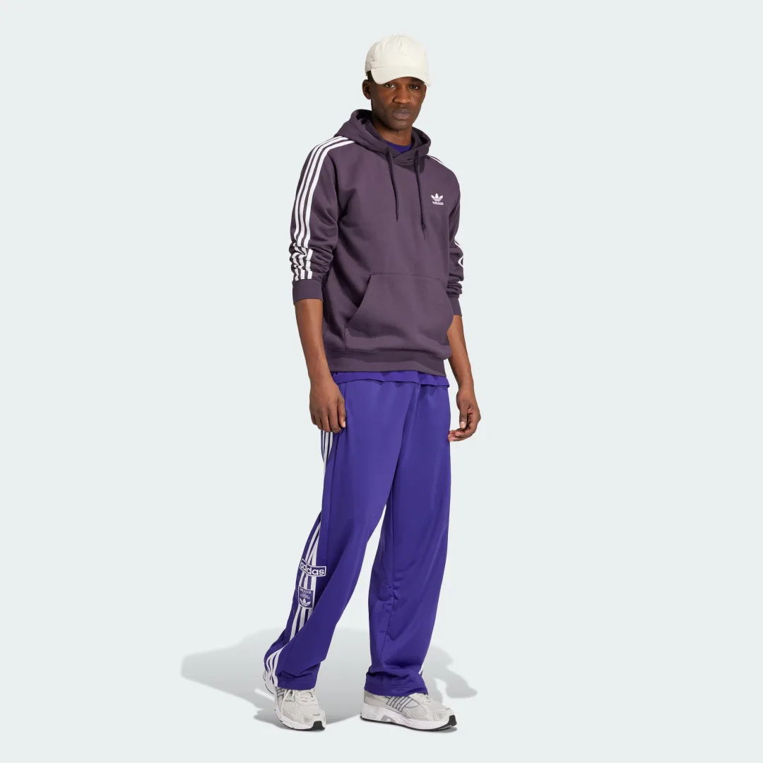 Detalle de Sudadera Adicolor Classics 3 bandas de Adidas (violeta)