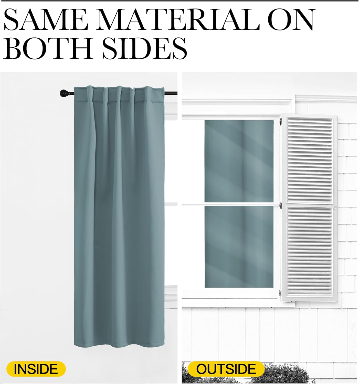 Thumbnail 5 de NICETOWN Living Room Darkening Curtains 42x70 🪟