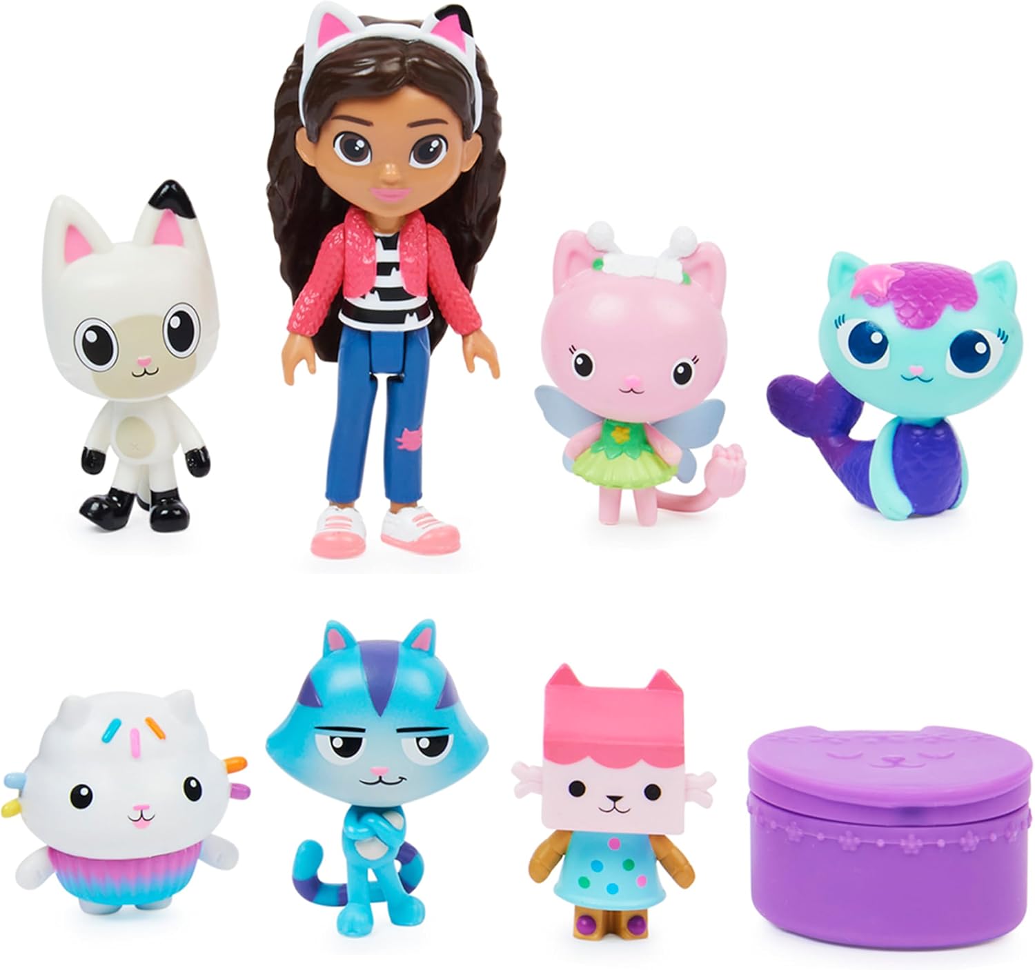 Thumbnail 6 de Gabby’s Dollhouse Deluxe Figure Set 7 toys