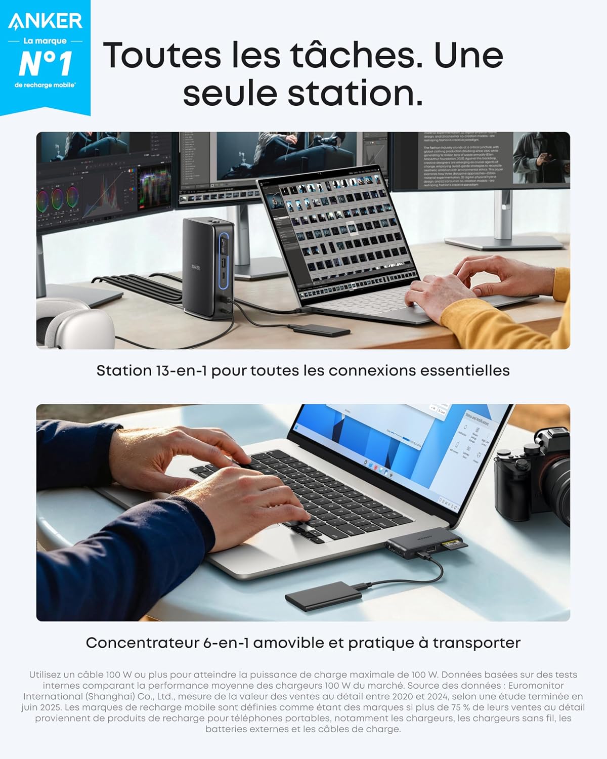 Detalle 2 de Anker Nano Station d'accueil 13-en-1