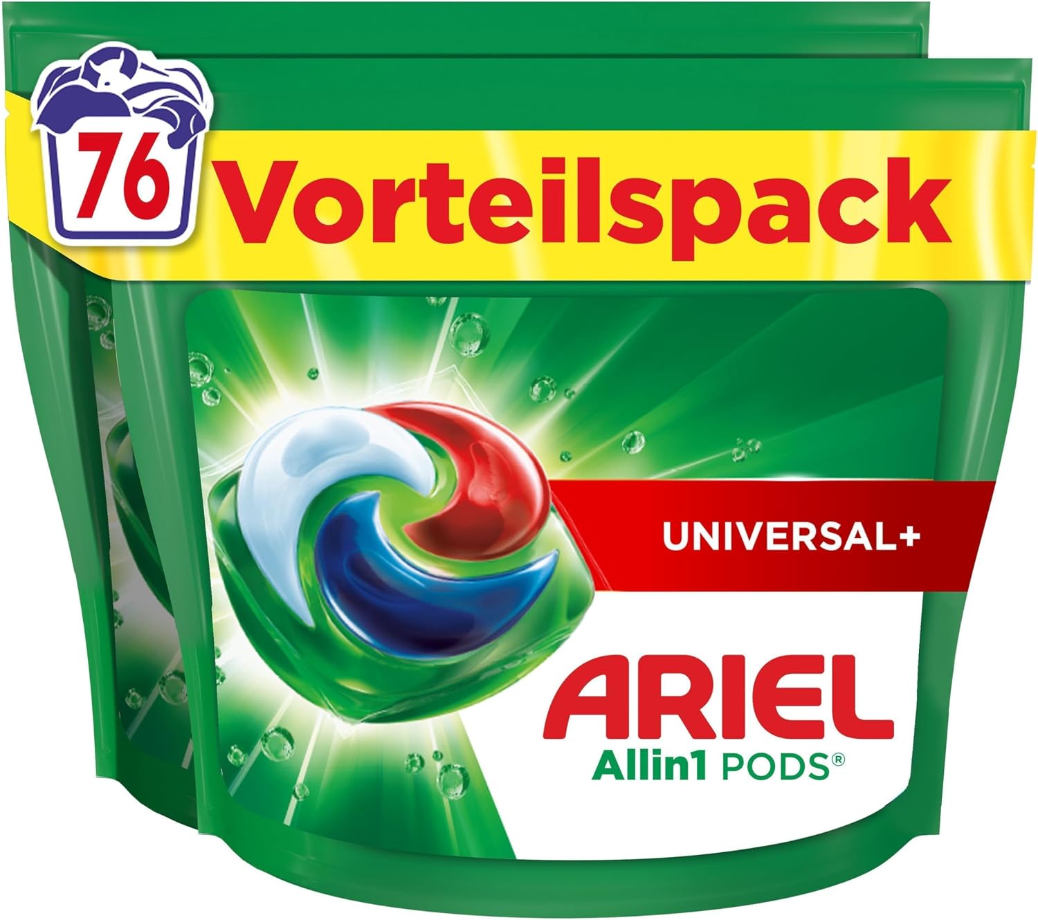 Detalle de Ariel Waschmittel Pods All-in-1 76 Wäschen