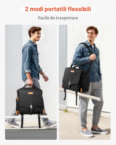 Thumbnail 5 de VEVOR Borsa per Trasporto Miniature DnD con 16 Slot, Nero