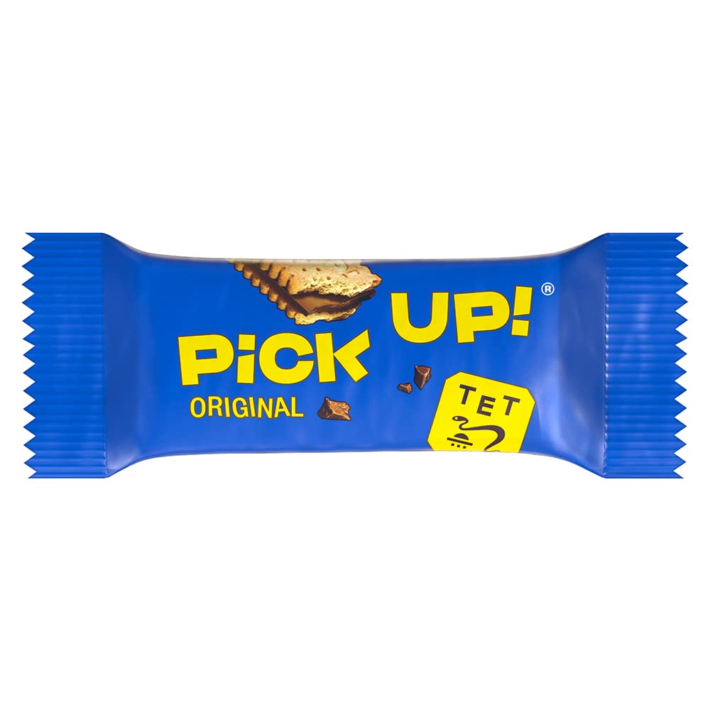 Detalle de PiCK UP! minis Original – Mini-Keksriegel mit Milchschokolade, zum Teilen (14 x 127 g)