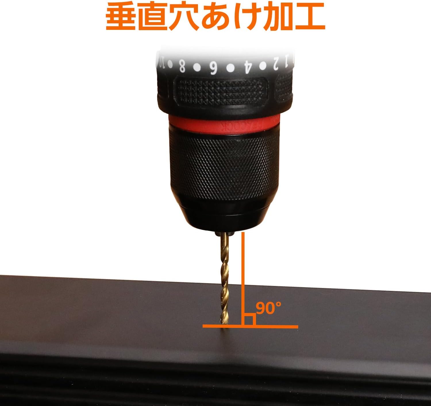 Detalle de Amazonベーシック DS-EUDB13 ドリルビットセット 丸軸・HSS・チタンコーティング 1.5~10mm 14本