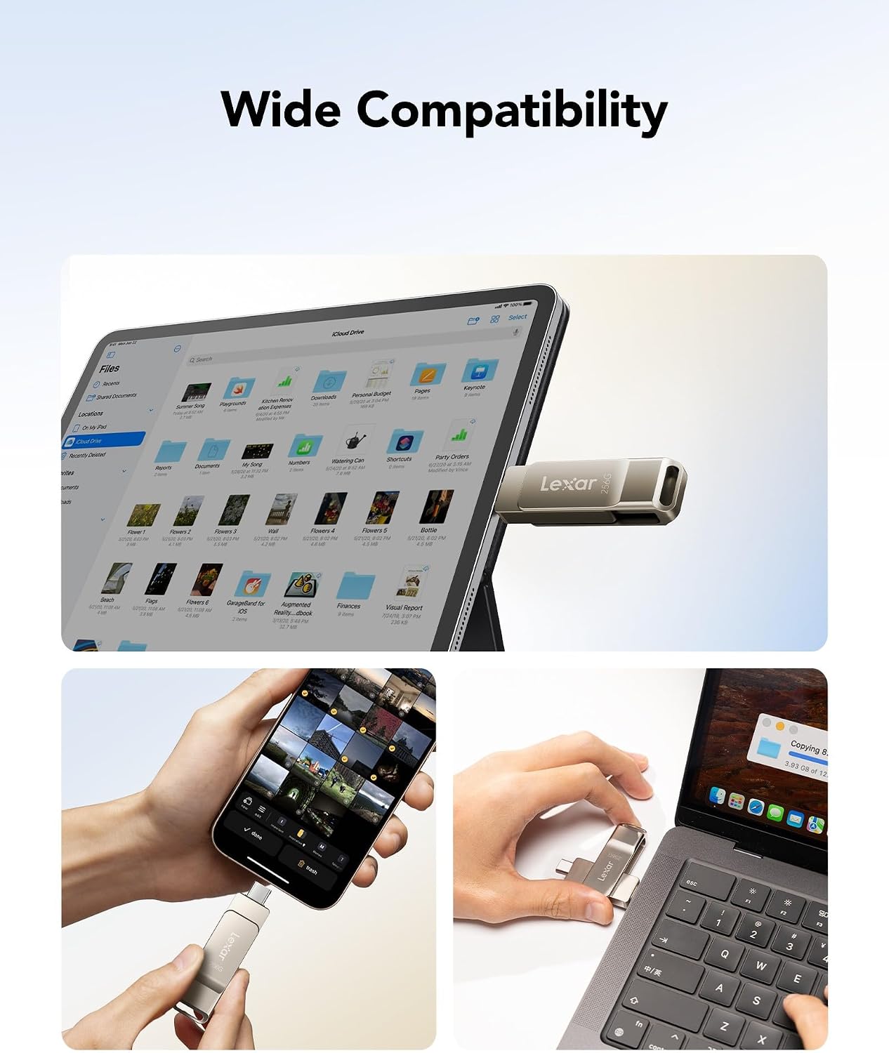 Thumbnail 6 de Lexar D40E 256GB USB‑C Dual Drive